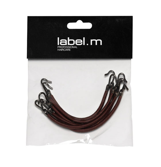 label.m Bungee Hook Brown (Pack of 6)