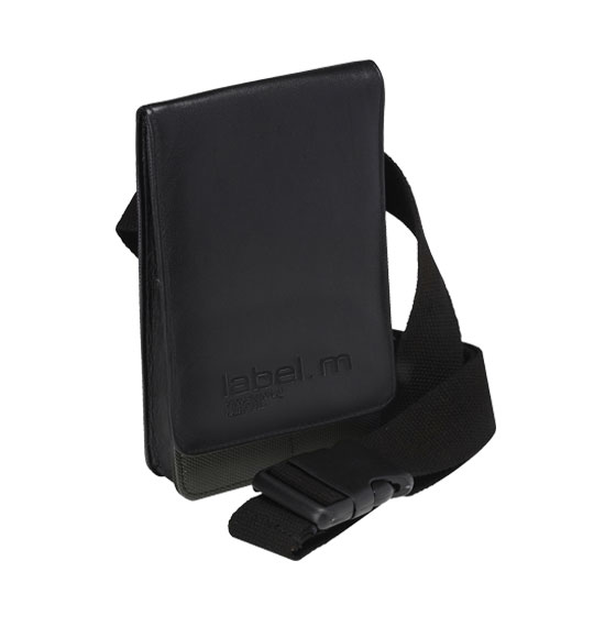 label.m Grey & Black Scissor Pouch